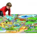 Detský koberec 3d ultra soft zoo - detský koberec 3d ultra soft zoo -