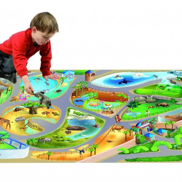 Detský koberec 3d ultra soft zoo - detský koberec 3d ultra soft zoo -