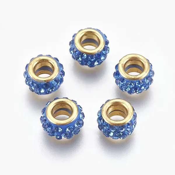 Handmade Polymer Clay European Beads