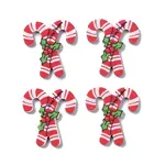 Christmas Style Printed Acrylic Cabochons