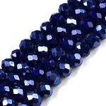 Electroplate Glass Beads Strands