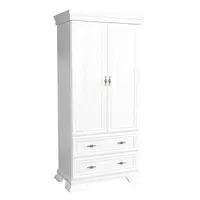 Dvoudveřová skříň ks1, sosna andersen, kora