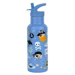 A Little Lovely Company - nerezová láhev na pití, 500 ml - piráti