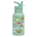 A Little Lovely Company - nerezová láhev na pití, 350 ml - radost