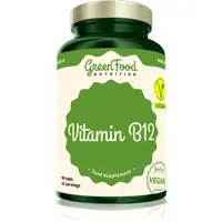 GreenFood Nutrition Vitamin B12 kapsuly na podporu zníženia miery únavy a vyčerpania 90 cps