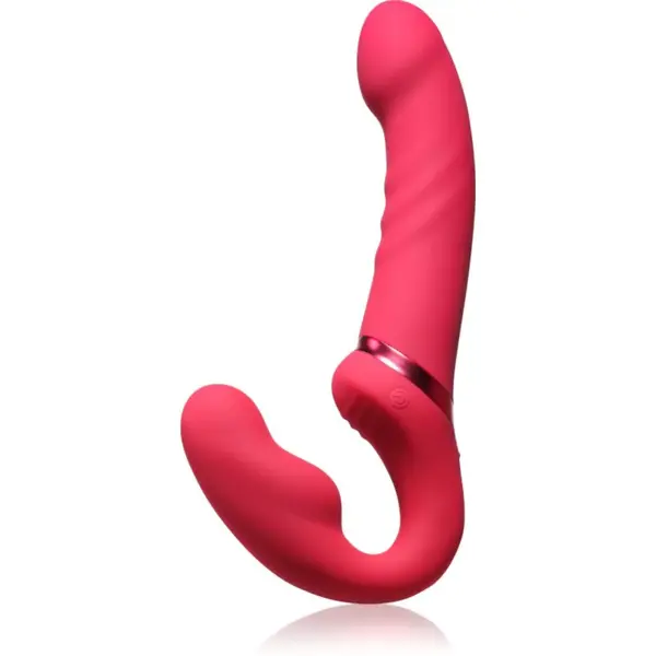 LOVENSE Lapis Strapless Strap-on vibrátor so stimulátorom klitorisu 23.4 cm