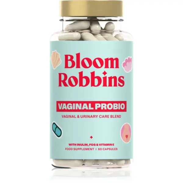 Bloom Robbins Vaginal Probio Vaginal & Urinary Care Blend kapsuly na podporu vaginálneho prostredia 60 cps