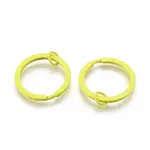 Spray Painted Iron Split Key Rings
