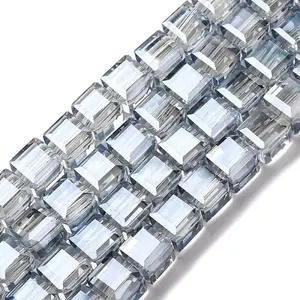 Electroplate Glass Beads Strands