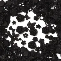 Frosted Transparent Acrylic Beads