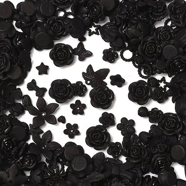 Frosted Transparent Acrylic Beads