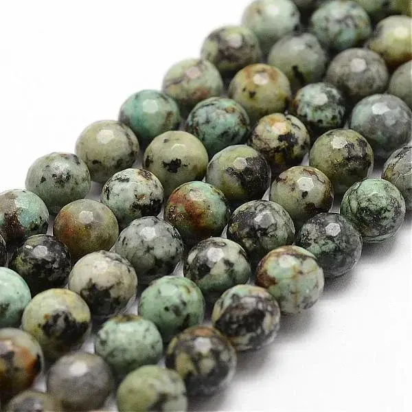 Natural African Turquoise(Jasper) Beads Strands