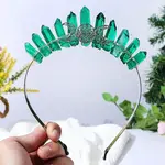 Raw Natural Quartz Hair Bands