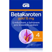 GS Betakaroten gold 15 mg kapsle pro podporu opálení 120 cps