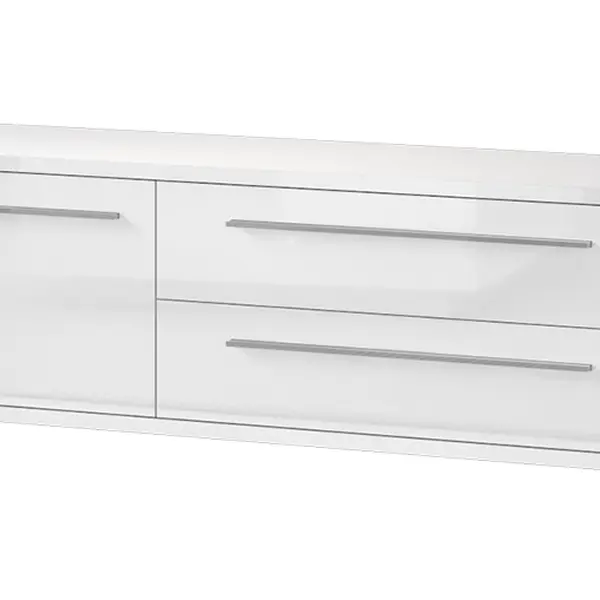 Tv stolík 150 tiana i - biela