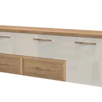 Tv stolík 220 hagop - orech pacifík/béžová