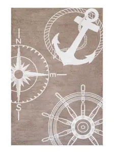 Koberec 120x180 jack - hnedá