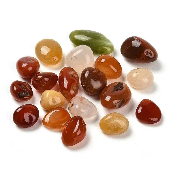 Natural Agate Dyed Nuggets Beads