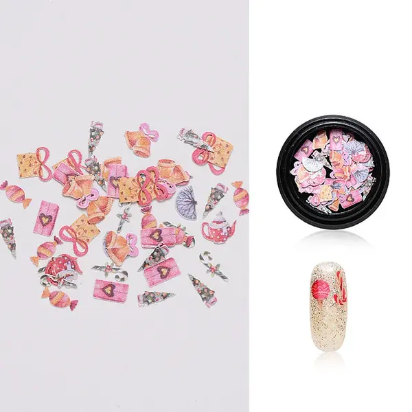 Paper Cabochons for Christmas