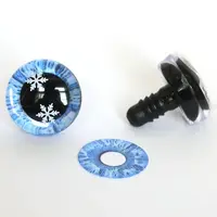 Plastic Safety Craft Snowflake Eye
