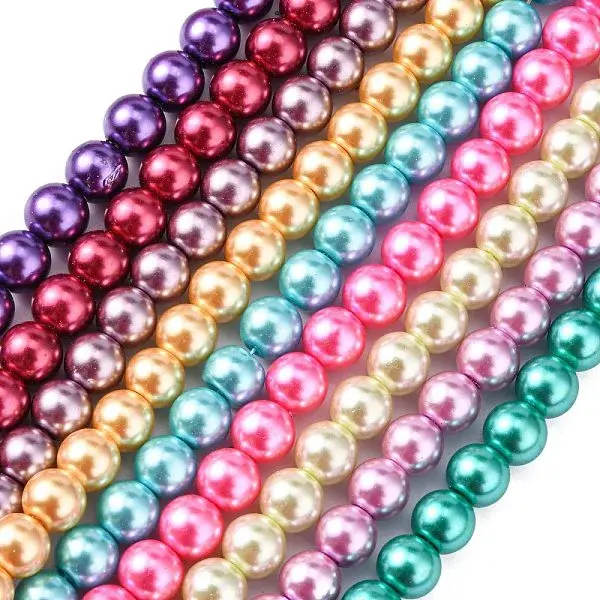 Glass Pearl Beads Strands