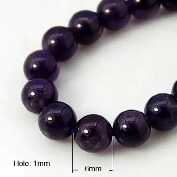 Natural Amethyst Beads Strands