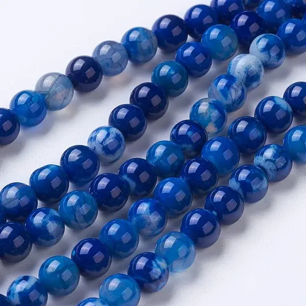 Natural Agate Beads Strands