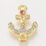 Alloy Rhinestone Links connectors