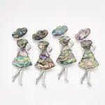 Shell Brooches/Pendants