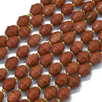 Synthetic Goldstone Beads Strands