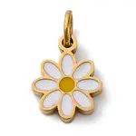 316 Surgical Stainless Steel Enamel Pendants