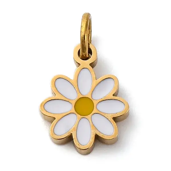 316 Surgical Stainless Steel Enamel Pendants