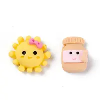 Opaque Resin Cabochons