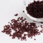 12/0 Frosted Round Glass Seed Beads