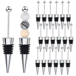 18Pcs Beadable Wine Stoppers