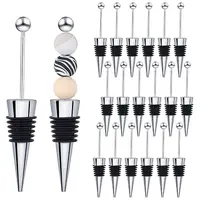 18Pcs Beadable Wine Stoppers