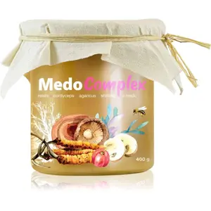 MycoMedica MedoComplex květový med s extrakty z vitálních hub 400 g