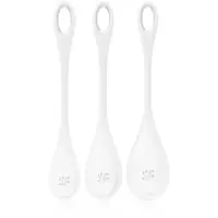 Satisfyer YONI POWER 1 TRAINING vaginální činky White 3 ks