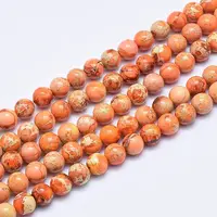 Natural Imperial Jasper Beads Strands