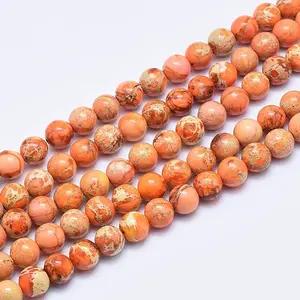 Natural Imperial Jasper Beads Strands