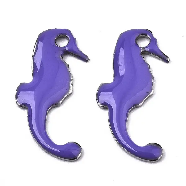 201 Stainless Steel Enamel Charms