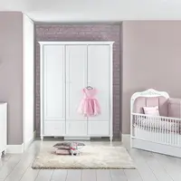 Pokoj pro miminko luxor - bílá/růžová
