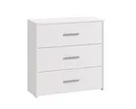 Komoda 3z joel - bílá