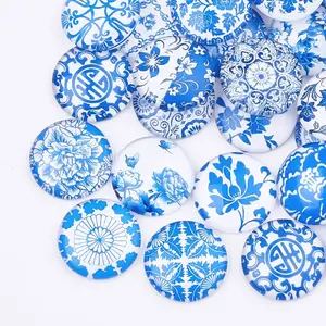 Flatback Glass Cabochons for DIY Projects