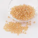 6/0 Round Silver Lined Round Hole Glass Seed Beads
