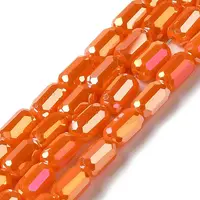 Electroplate Glass Beads Strands