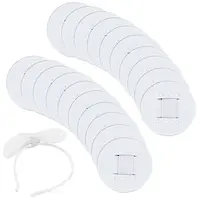 20Pcs Felt Hair Band Pads