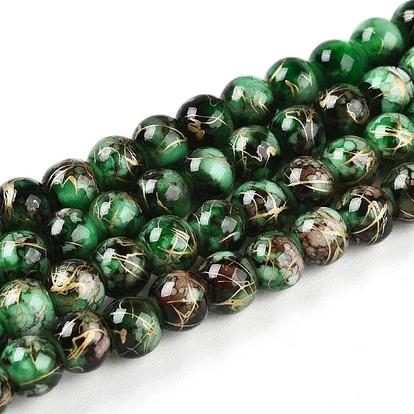 Baking Painted Glass Beads