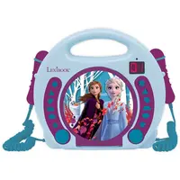 Lexibook Prenosný CD prehrávač s 2 mikrofónmi Ľadové kráľovstvo