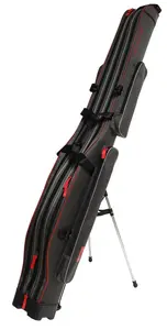 Mikado obal na prúty zosilnený 3-komorový sivý - 150 cm